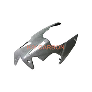 Carbon Fiber Motorcycle Parts Made in Silver Carbon
